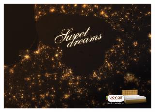 Alberto Berton: Lonas: NIGHT SATELLITE VIEW OF LITHUANIA